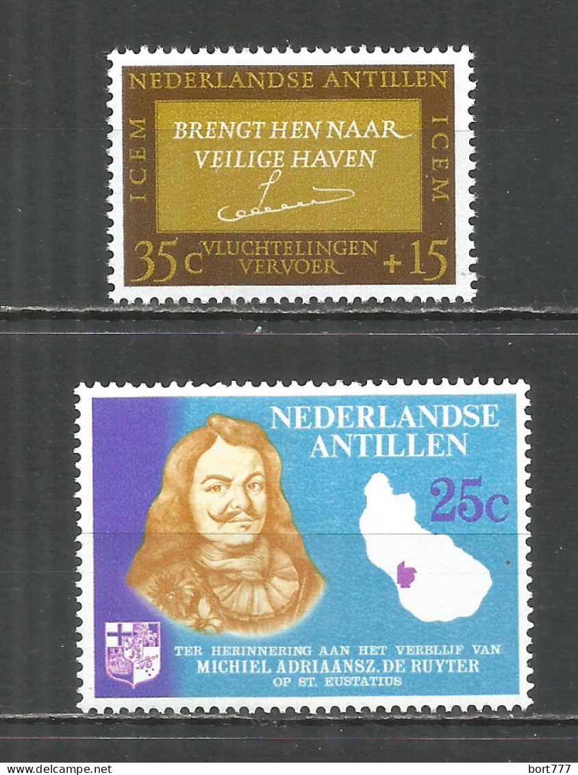 Netherlands Antilles 1966 Year, Mint Stamps MNH (**) Michel# 163,165 - Curazao, Antillas Holandesas, Aruba