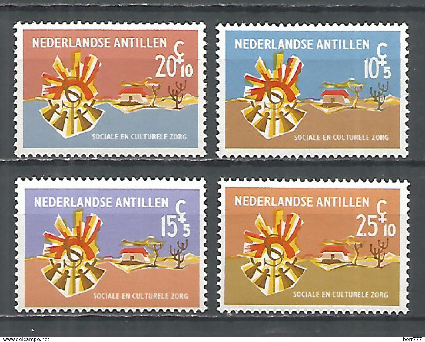 Netherlands Antilles 1968 Year , Mint Stamps MNH (**) Michel# 190-193 - Curaçao, Antilles Neérlandaises, Aruba