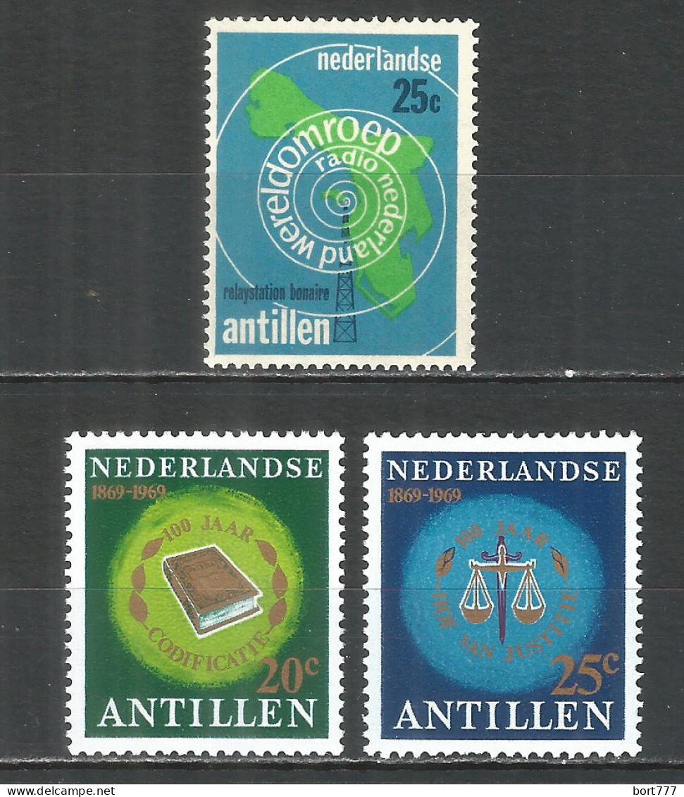 Netherlands Antilles 1969 Year , Mint Stamps MNH (**)  Michel# 201-203 - Curacao, Netherlands Antilles, Aruba