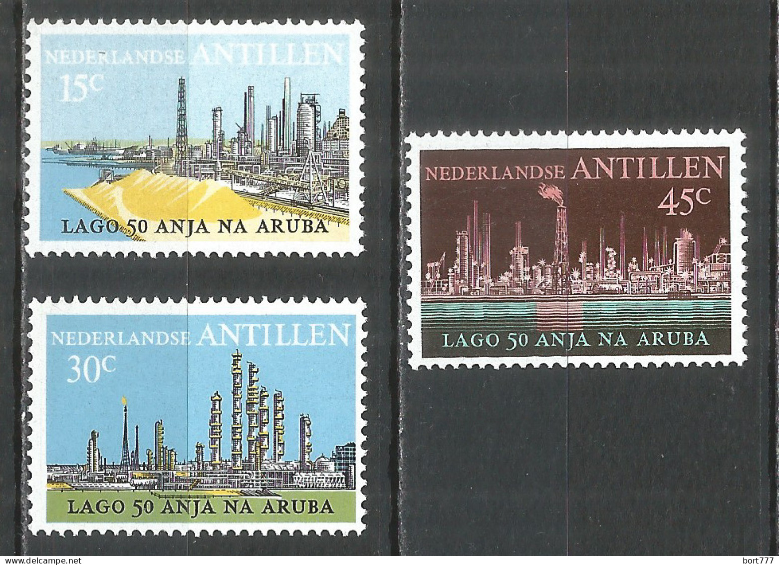 Netherlands Antilles 1974 Year , Mint Stamps MNH (**)  Michel# 284-286 - Curaçao, Nederlandse Antillen, Aruba