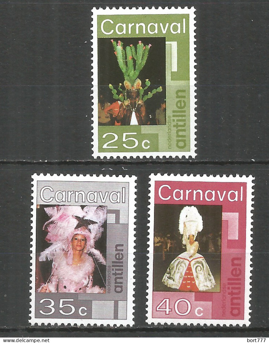Netherlands Antilles 1977 Year, Mint Stamps MNH (**)  Michel# 323-325 - Curazao, Antillas Holandesas, Aruba