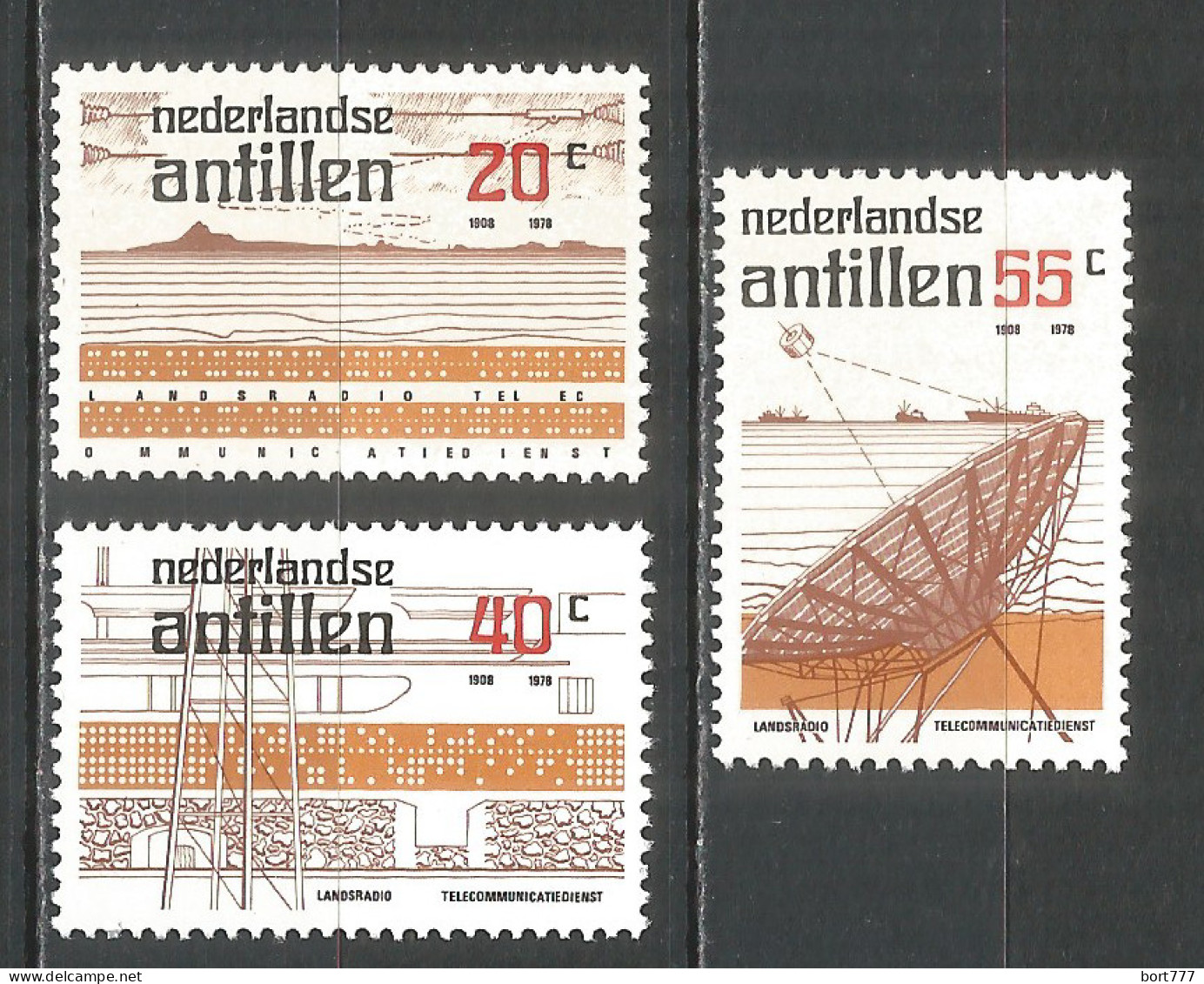Netherlands Antilles 1978 Year , Mint Stamps MNH (**)  Michel# 371-373 - Curazao, Antillas Holandesas, Aruba