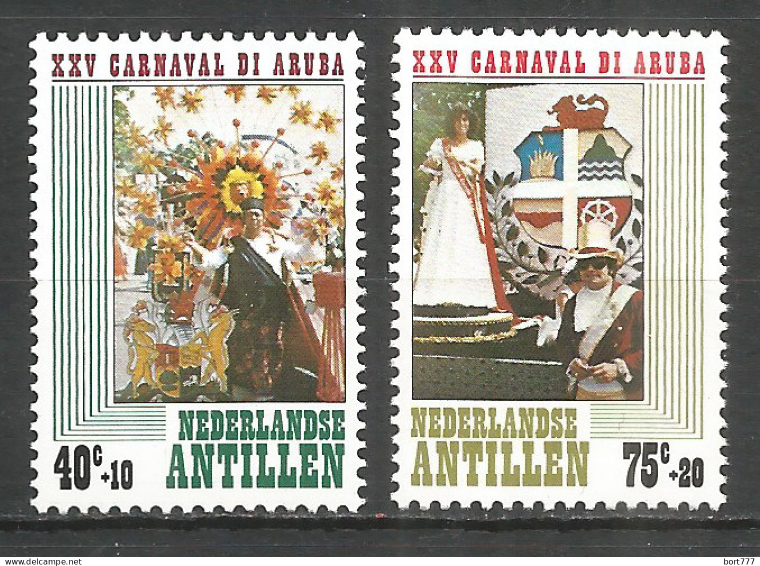 Netherlands Antilles 1979 Year , Mint Stamps MNH (**)  Michel# 383-384 - Curaçao, Nederlandse Antillen, Aruba