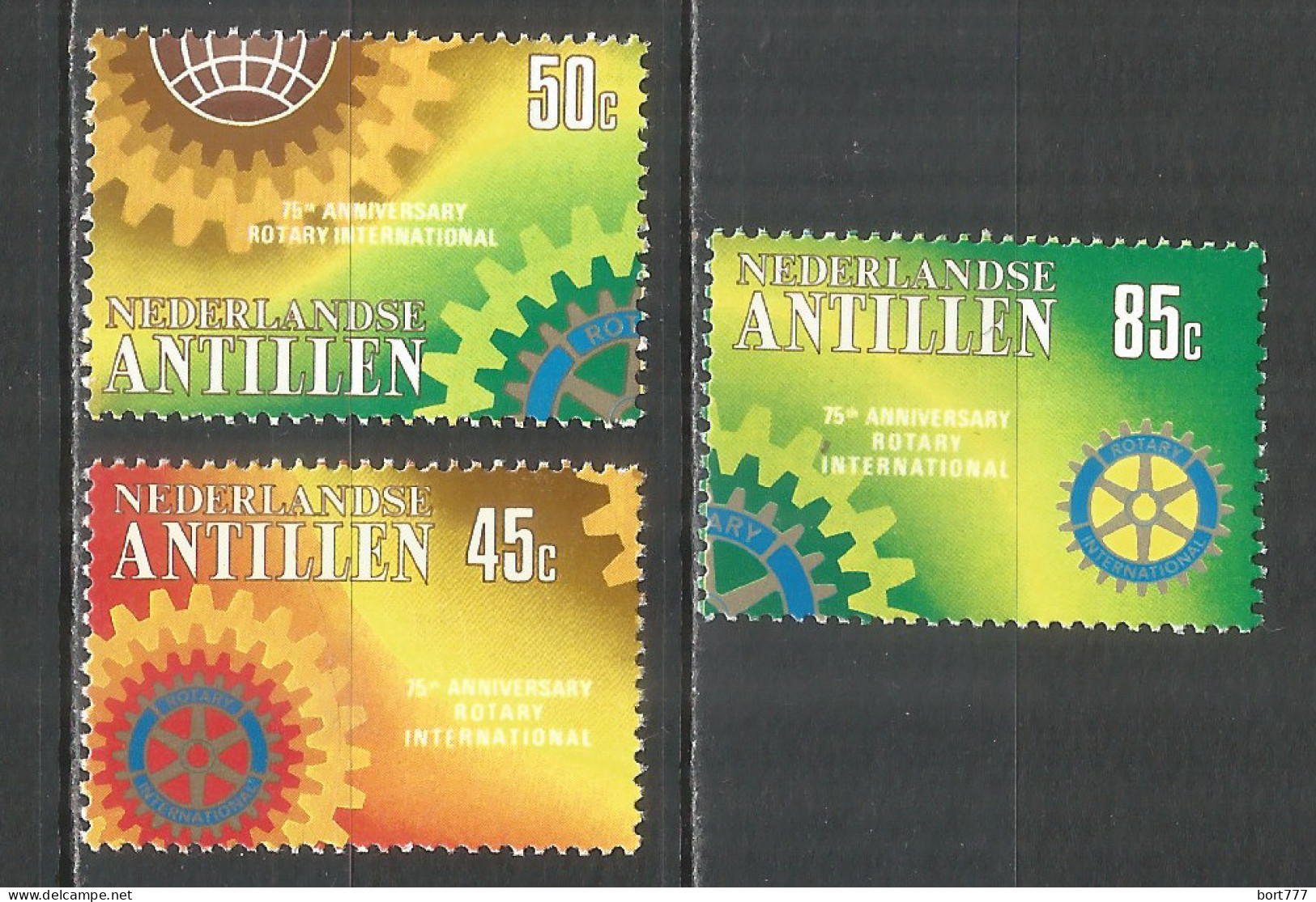 Netherlands Antilles 1980 Year , Mint Stamps MNH (**)  Michel# 412-414 - Curazao, Antillas Holandesas, Aruba