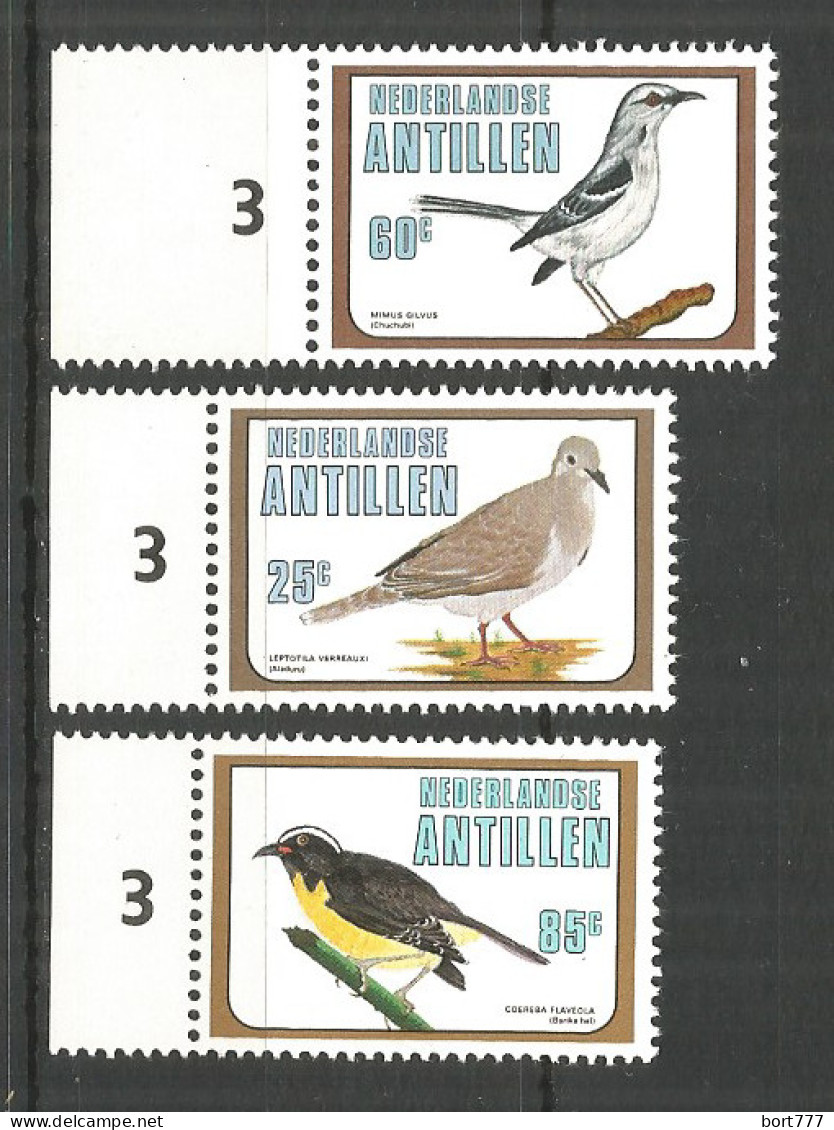 Netherlands Antilles 1982 Year , Mint Stamps MNH (**) Michel# 429-431 Birds - Curaçao, Nederlandse Antillen, Aruba