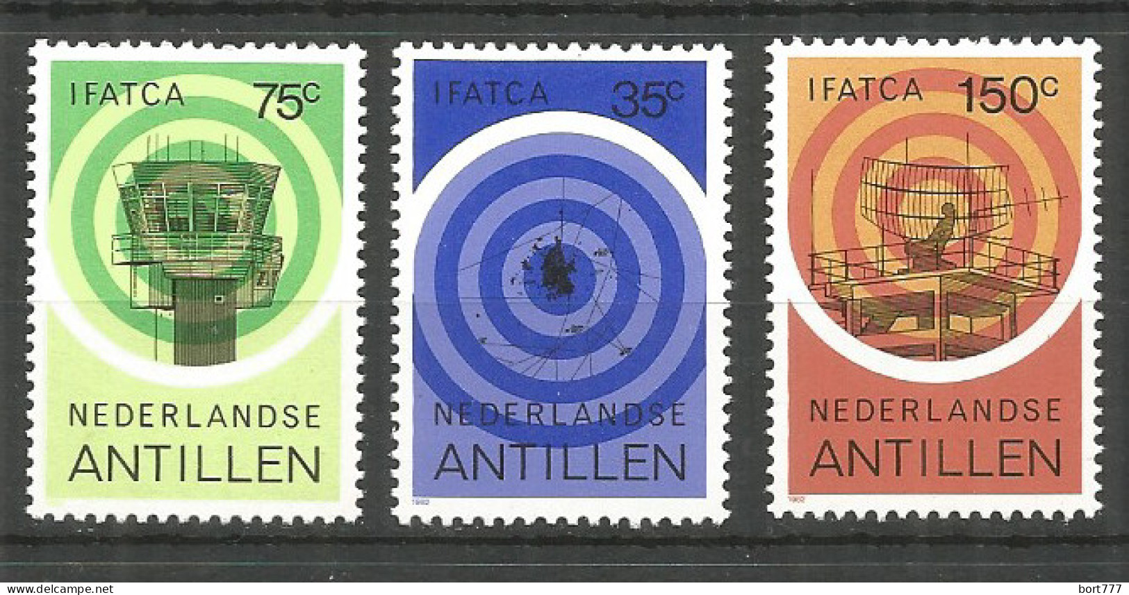 Netherlands Antilles 1982 Year , Mint Stamps MNH (**) Michel# 471-473 - Curaçao, Antilles Neérlandaises, Aruba