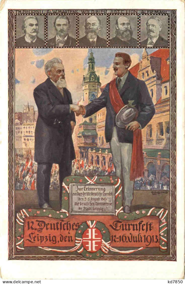 Leipzig - 12. Deutsches Turnfest 1913 - Leipzig