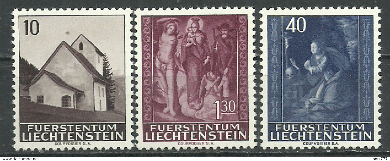 LIECHTENSTEIN 1964 Mint Stamps MNH(**) Set - Ongebruikt