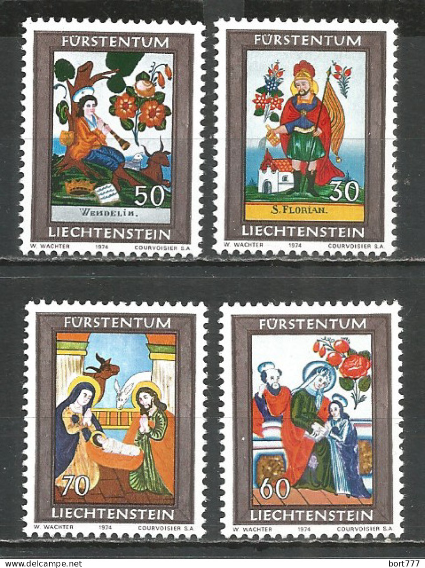 LIECHTENSTEIN 1974 Year  Mint Stamps  MNH(**)  - Ungebraucht