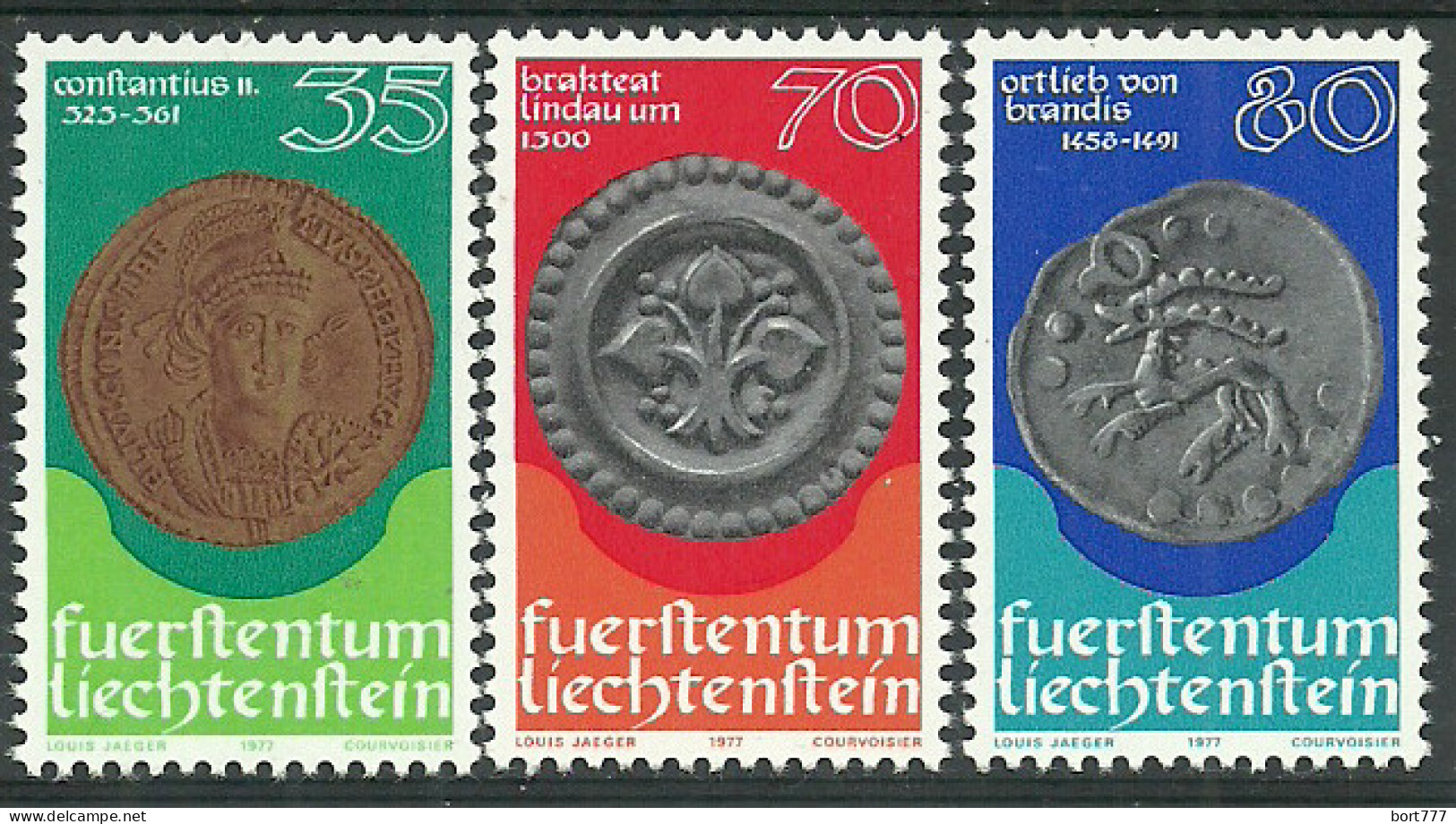 LIECHTENSTEIN 1977 Year Mint Stamps MNH(**) Set - Ongebruikt