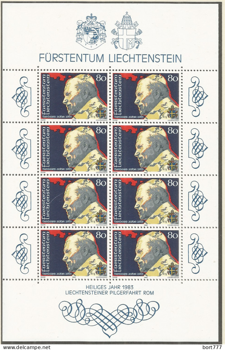 LIECHTENSTEIN 1983 Mint Sheet MNH(**) - Blokken