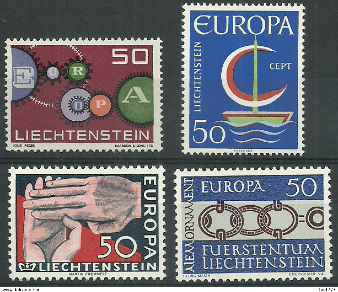 LIECHTENSTEIN Mint Stamps MNH(**) EUROPA CEPT - Ongebruikt