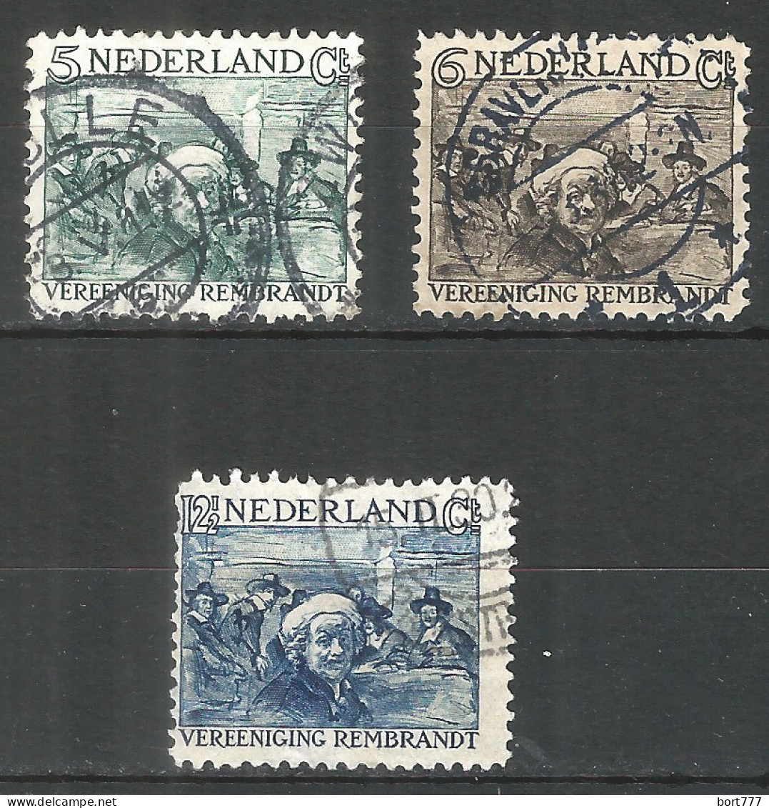 Netherlands 1930 Year, Used Stamps Mi.# 233-35 - Gebraucht