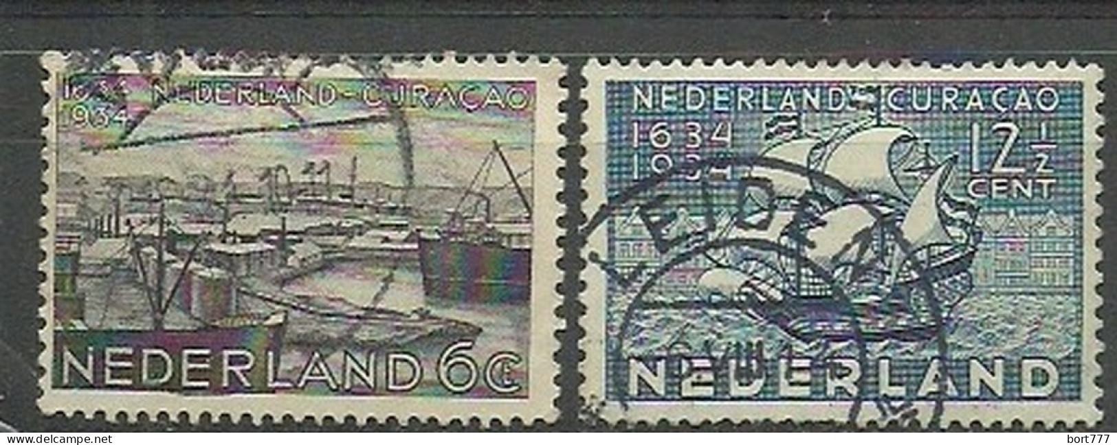 Netherlands 1934 Year, Used Stamps ,Mi 274-75 - Usados