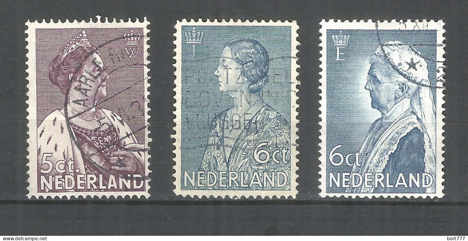 Netherlands 1934 Year, Used Stamps Mi.# 272-73,276 - Oblitérés