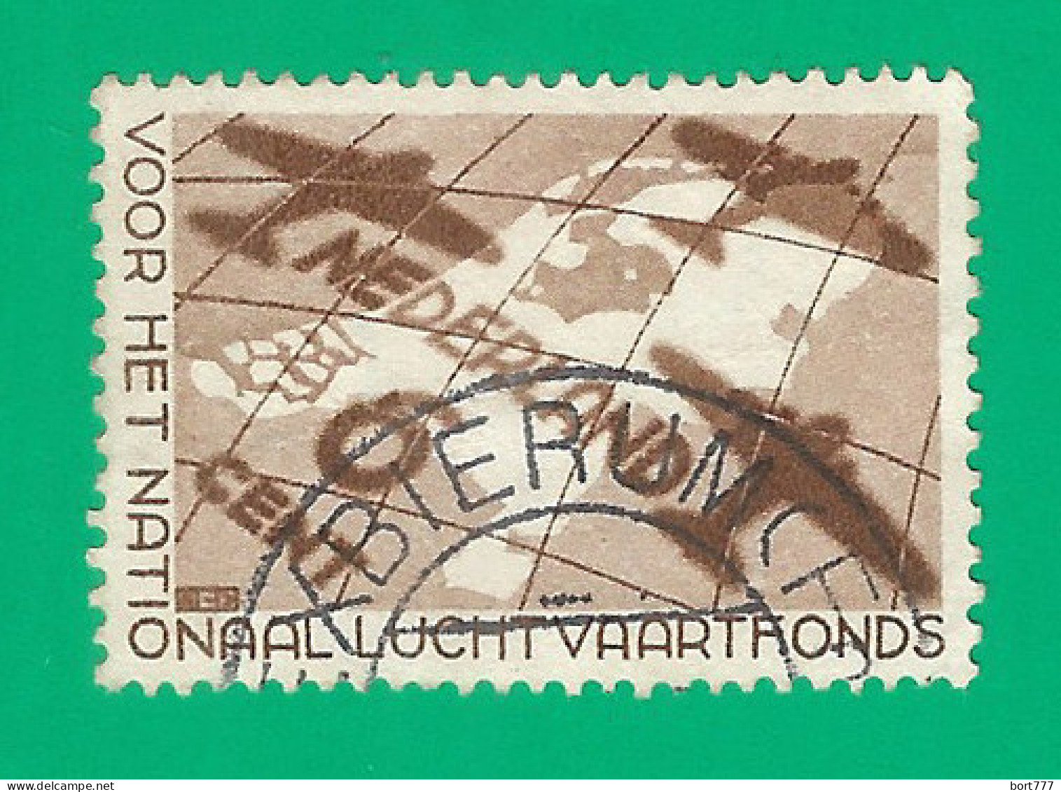 Netherlands 1935 Year, Used Stamp , Mi # 286 - Usados