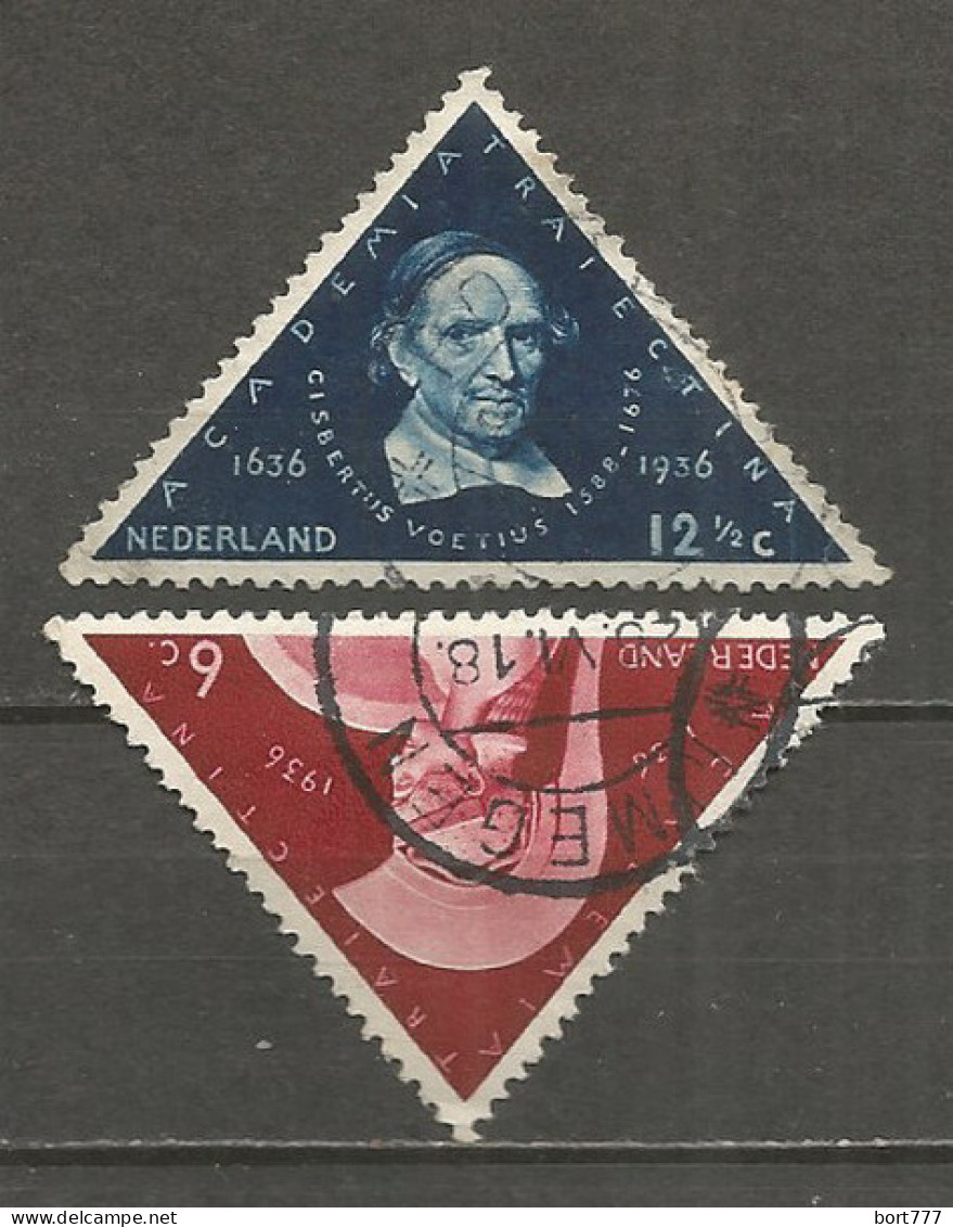 Netherlands 1936 Year, Used Stamps ,Mi 295-6 - Usati