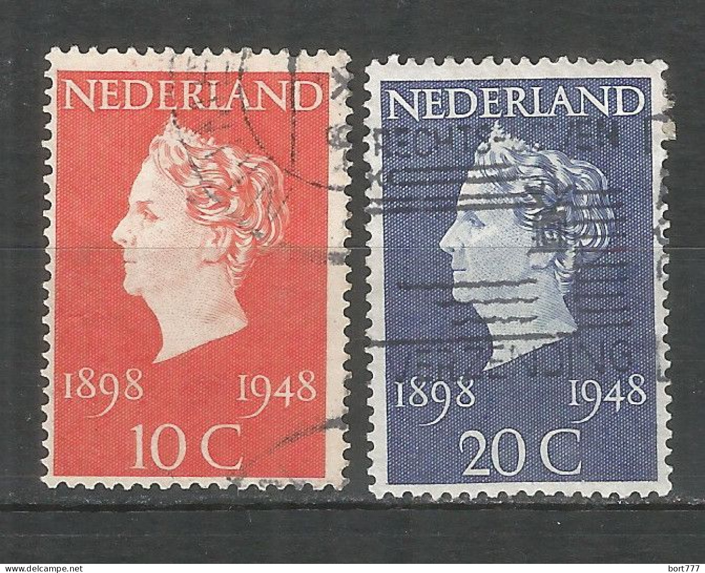 Netherlands 1948 Year, Used Stamps ,Mi 507-08 - Gebraucht