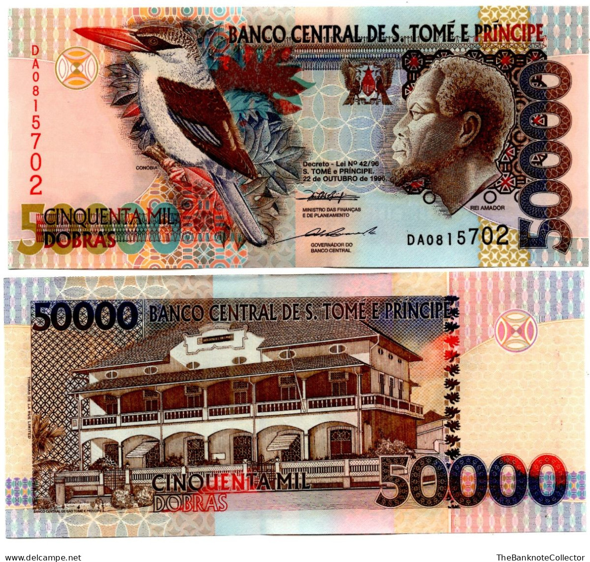 St Thomas Principe 50000 Dobras 2004 P-68 UNC - Sao Tomé Et Principe