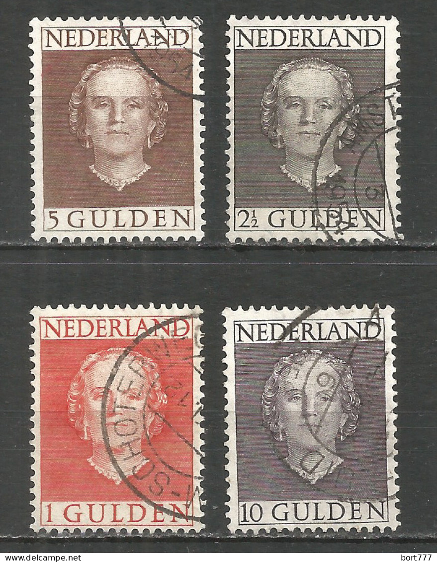 Netherlands 1949 Year, Used Stamps ,Mi 540-43 - Usati