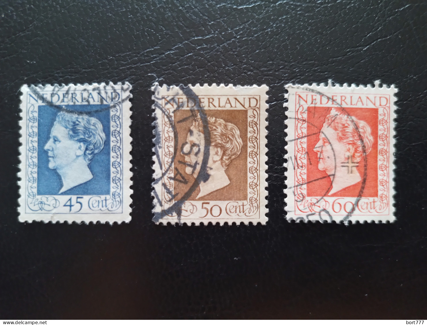 Netherlands 1948 Year, Used Stamps Mi.# 500-502 - Usados