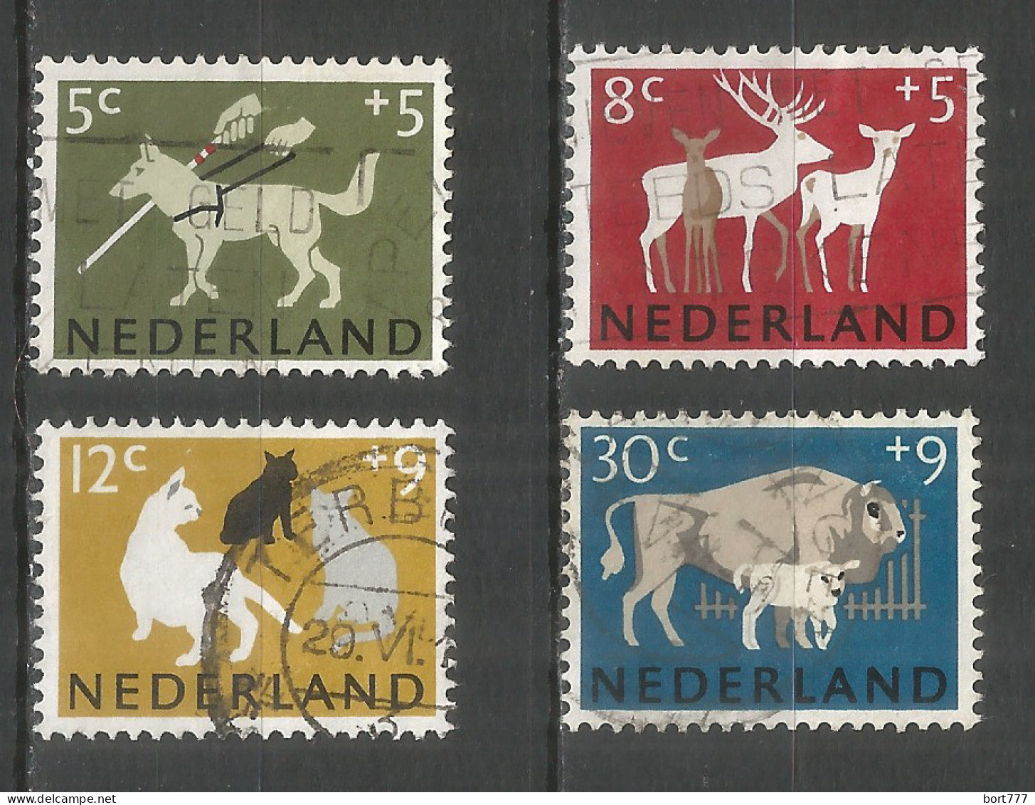 Netherlands 1964 Year, Used Stamps ,Mi # 818-821 - Used Stamps