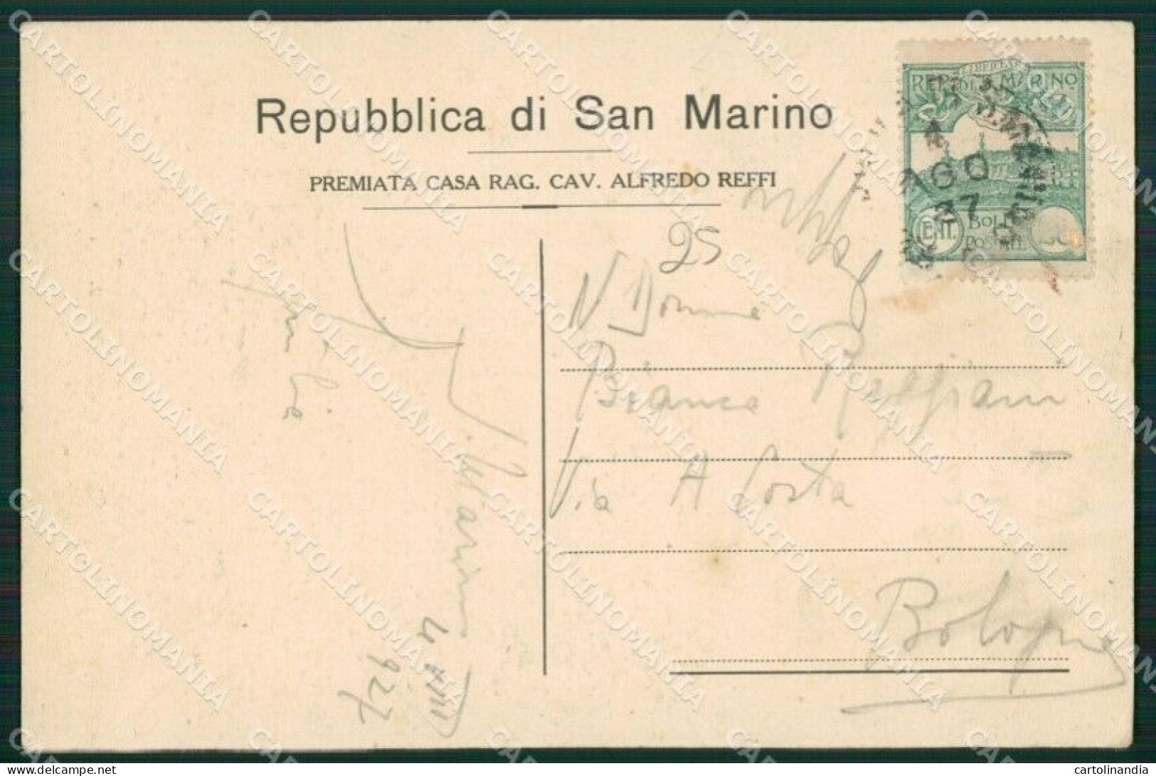 San Marino Cartolina MQ5425 - Saint-Marin