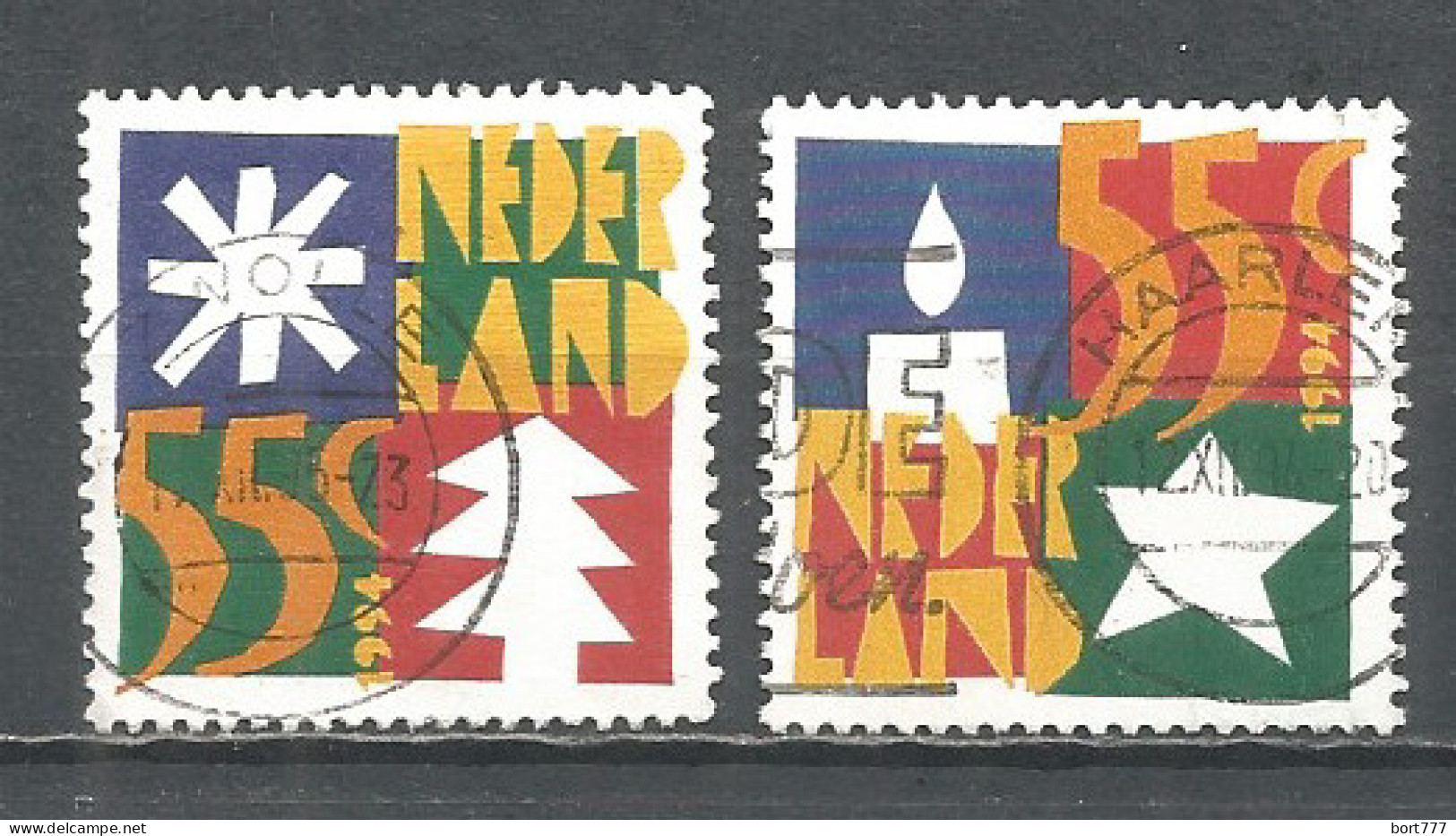 Netherlands 1994 Year, Used Stamps ,Mi 1528-29 - Oblitérés