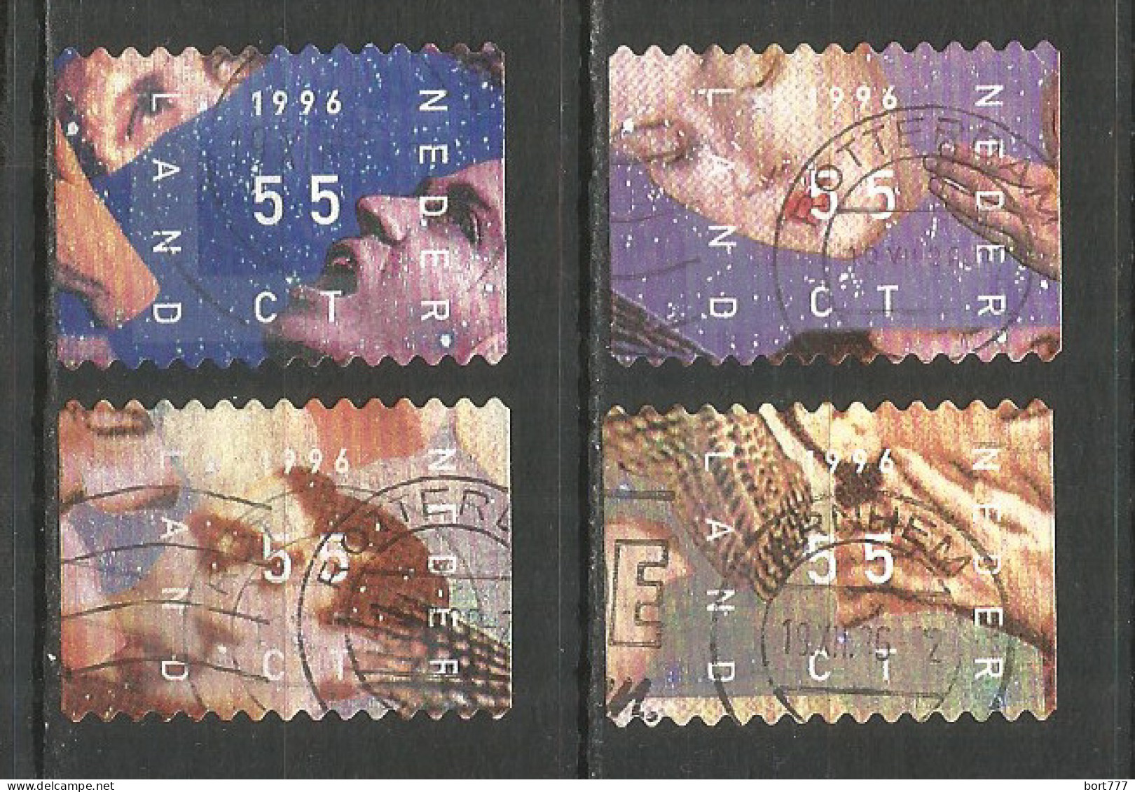Netherlands 1996 Year, Used Stamps ,Mi 1599-1602 - Gebruikt