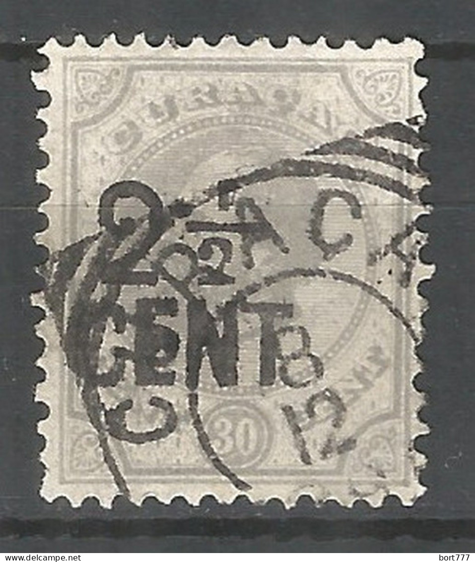 Netherlands Curacao 1895 Year, Used Stamp Michel# 31 - Curazao, Antillas Holandesas, Aruba