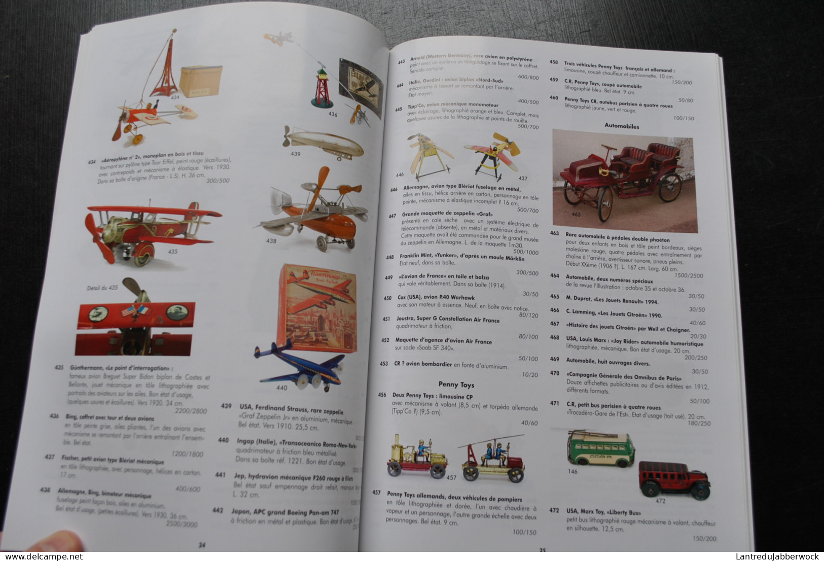 Catalogue De Vente Aux Enchères Ivoire Chartres 2008 Jouets De 1850 à 1950 Chemin De Fer Marklin Locomotive JEP Hornby - Model Making