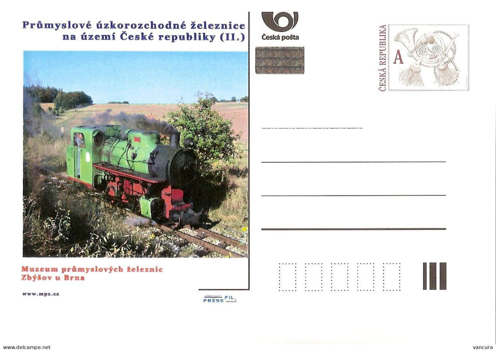 CDV C Czech Republic Narrow Span Railway Lines II (1-3) 2012 - Treinen