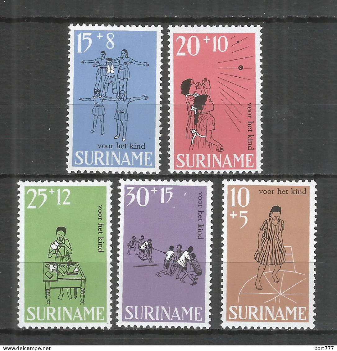 Surinam 1968 Mint Stamps Set MNH (**) Children - Surinam