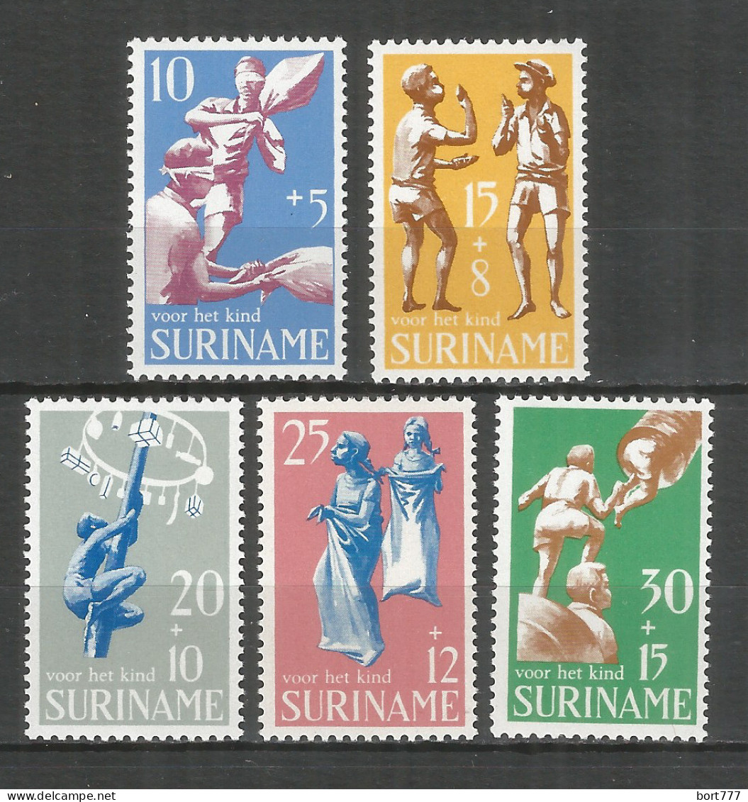 Surinam 1969 Mint Stamps Set MNH (**) Children - Surinam