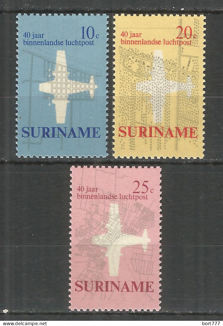 Surinam 1970 Mint Stamps Set MNH (**) Aviation - Suriname