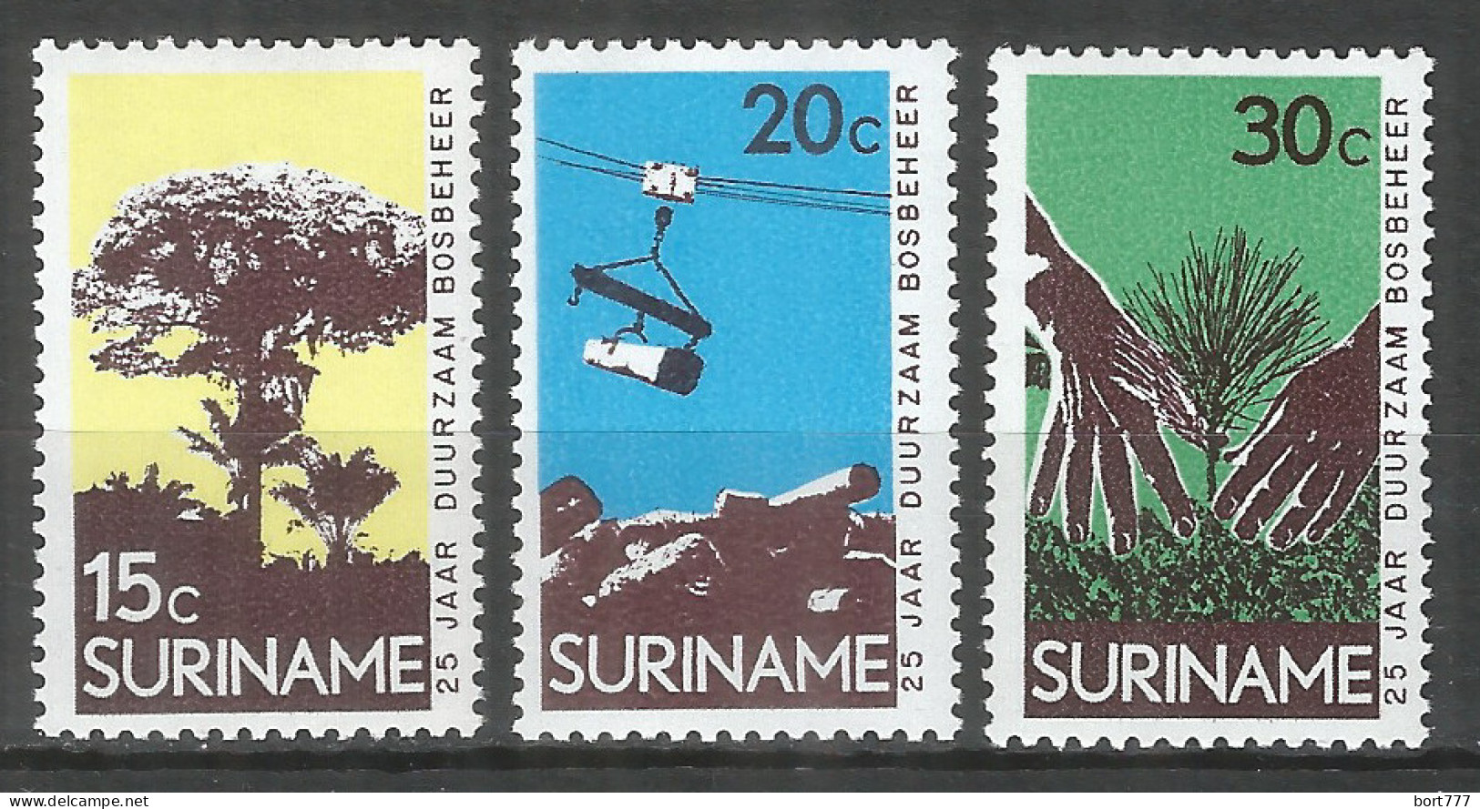 Surinam 1972 Mint Stamps Set MNH (**)  - Suriname