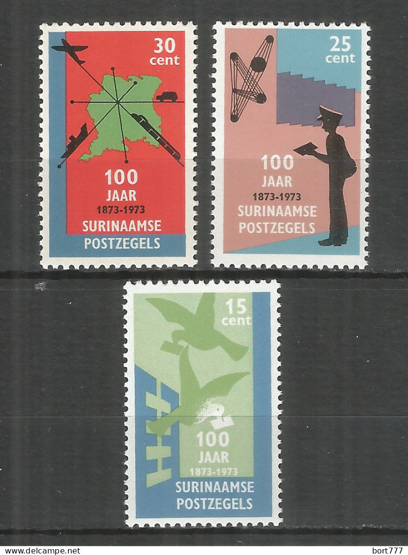 Surinam 1973 Mint Stamps Set MNH (**) Aviation - Surinam