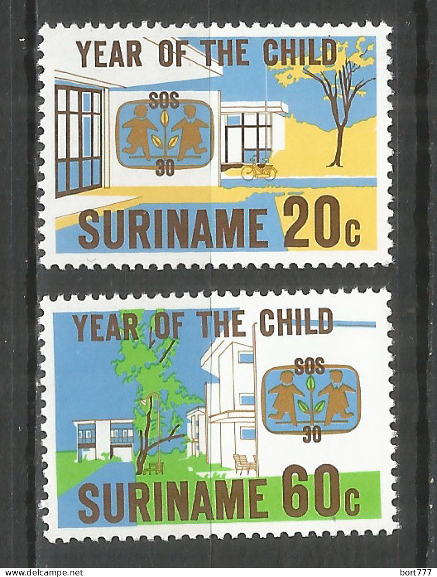 Surinam 1979 Mint Stamps MNH (**) Architecture - Surinam