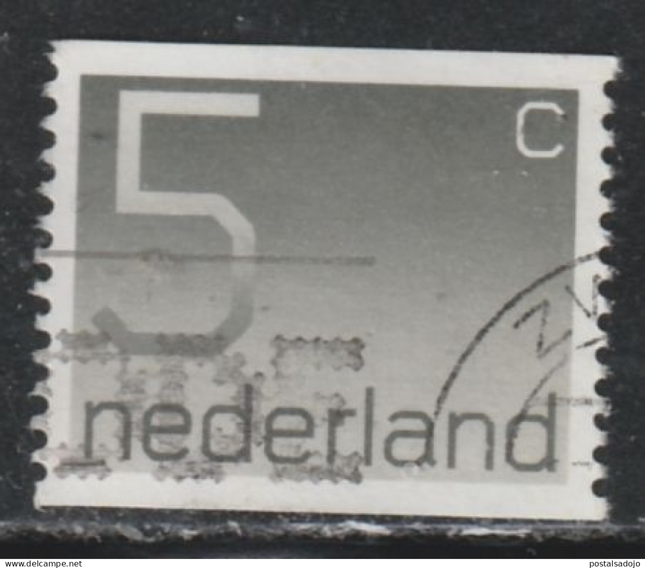 PAYS-BAS  1195 // YVERT  1041b) // 1976 - Used Stamps