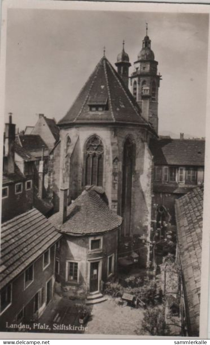 87003 - Landau - Stiftskirche - 1991 - Landau