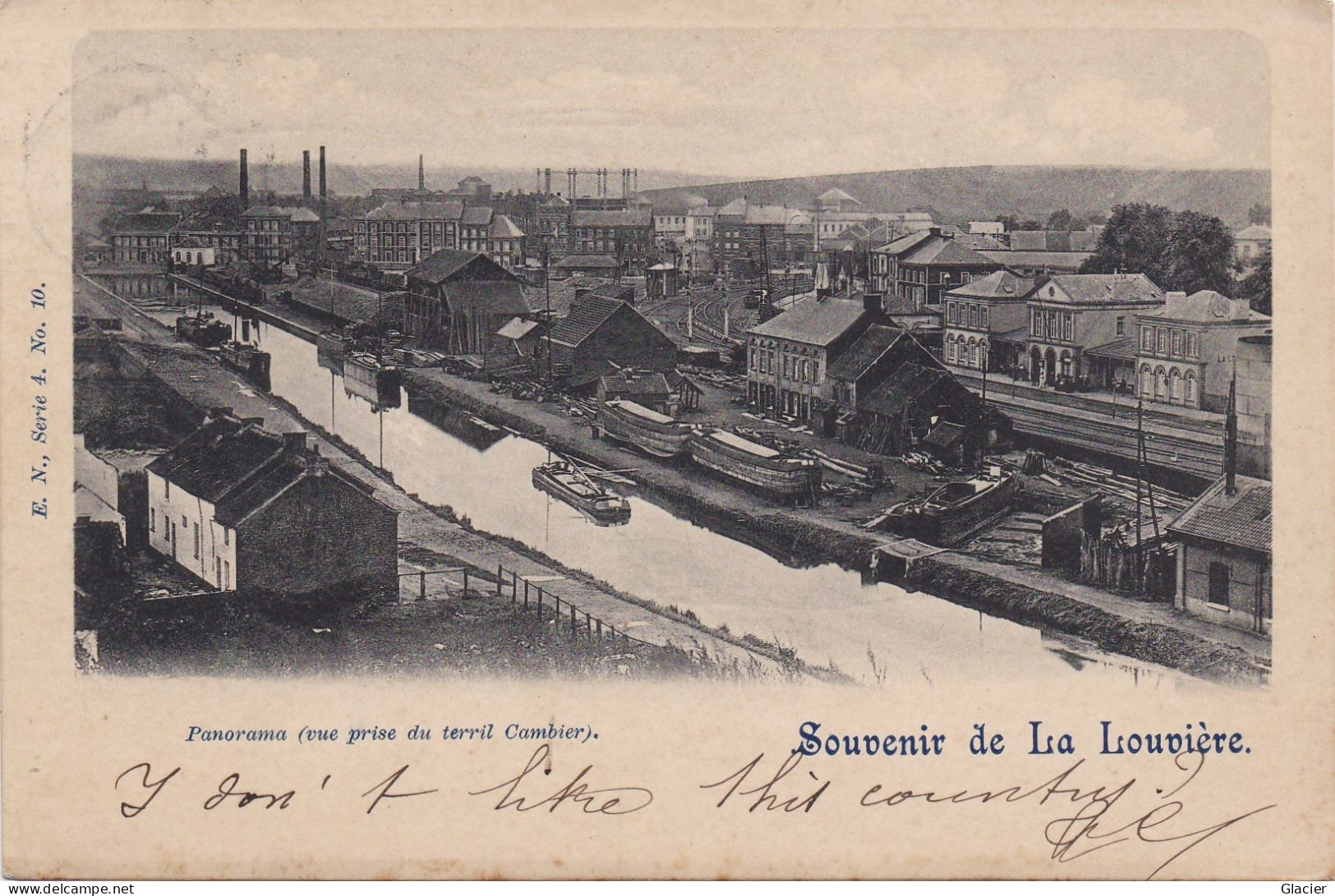 Souvenir De La Louvière - Panorama ( Vue Prise Du Terril Cambier ) - La Louviere