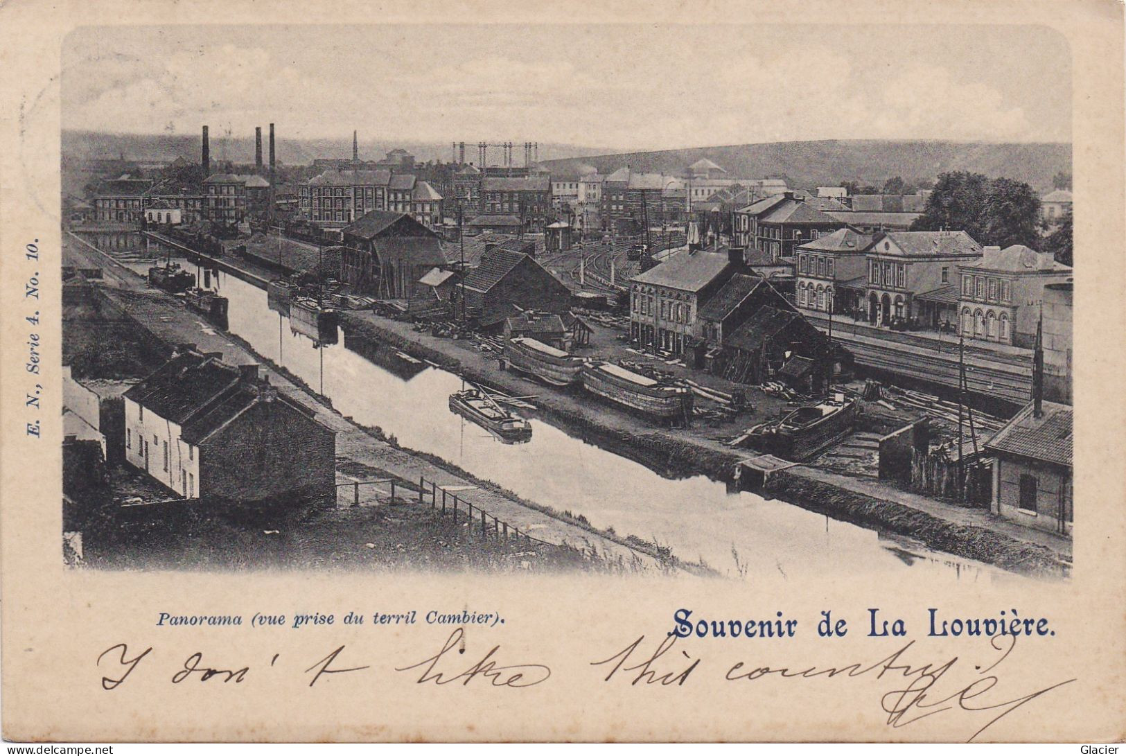Souvenir De La Louvière - Panorama ( Vue Prise Du Terril Cambier ) - La Louvière