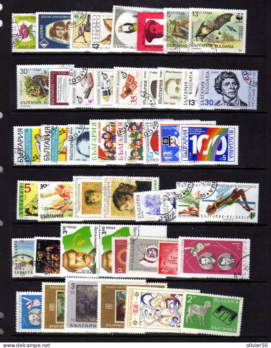 Bulgarie - Celebrites - Espace - Art - Obliteres - Used Stamps