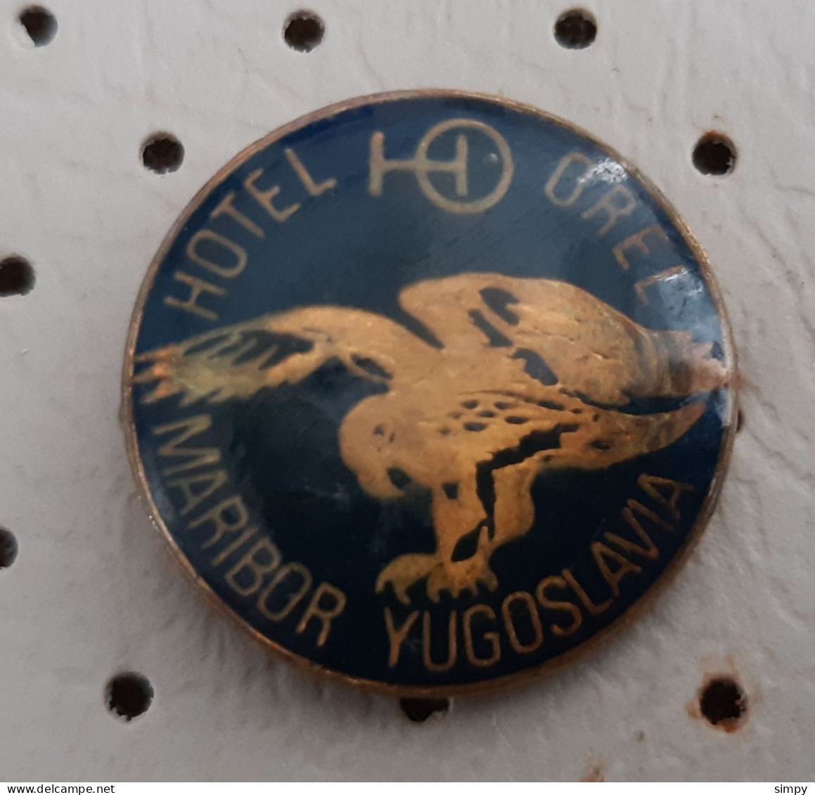 Hotel OREL Maribor Slovenia Ex Yugoslavia Pin - Città