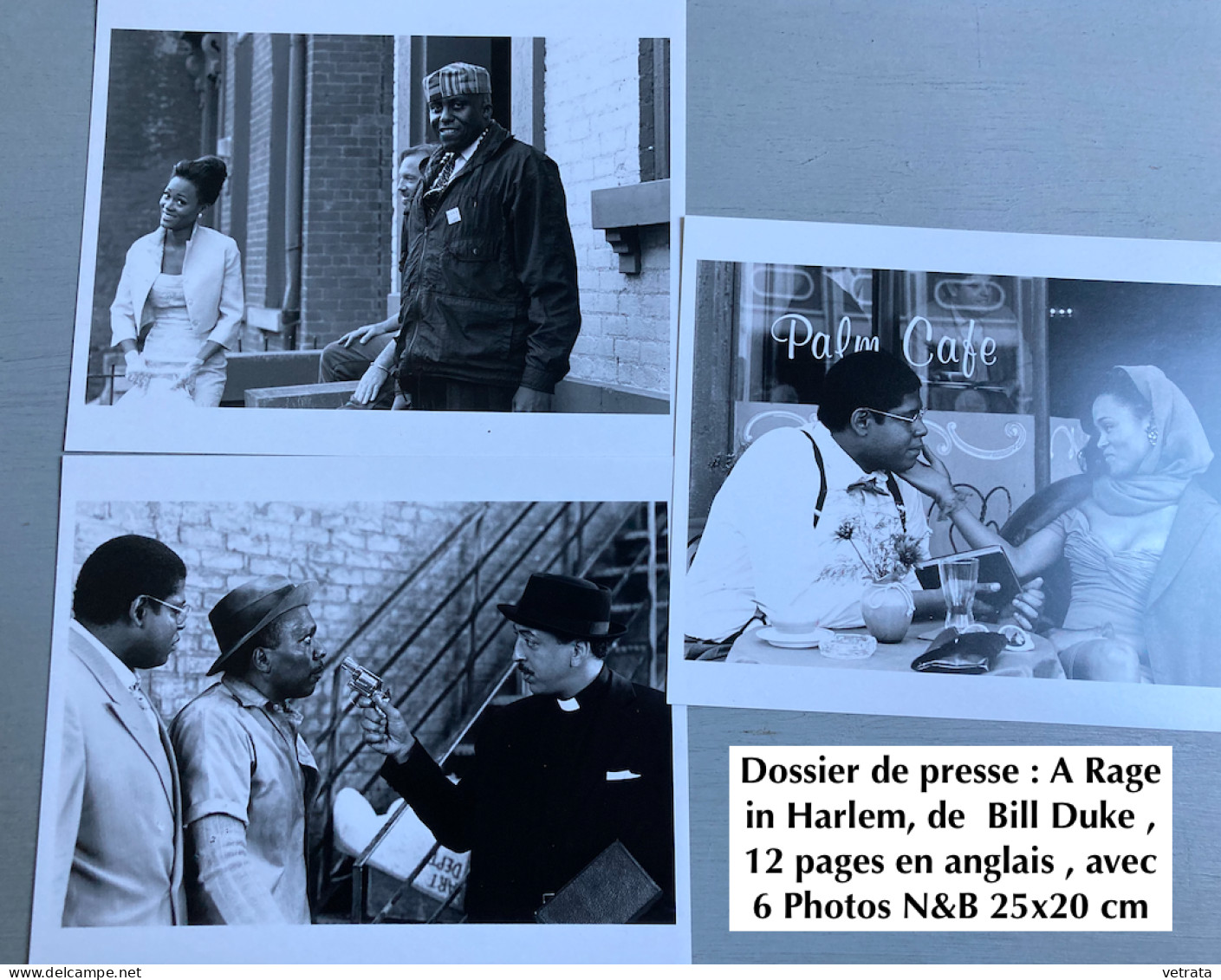 Cinéma Afro-Américain : 2 Dossiers De Presse (A Rage In Harlem,/To Sleep With Anger Avec 9 Photos) & 3 Suppléments Ciném - Autres & Non Classés