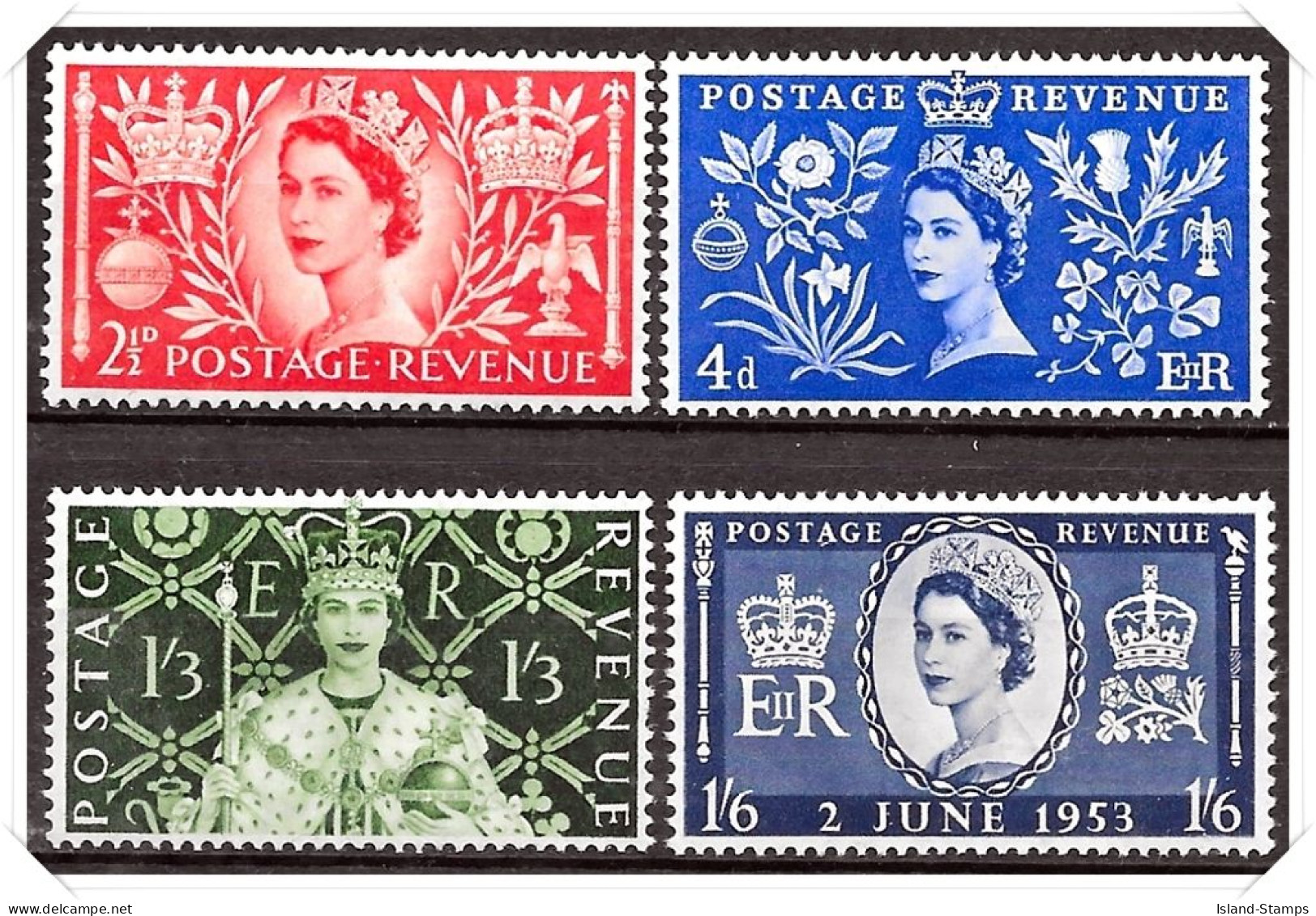 1953_Coronation Unmounted Mint Hrd2a - Nuevos