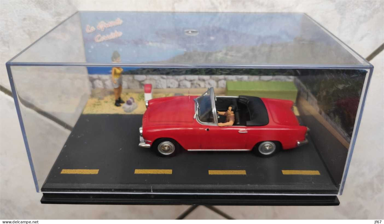 Simca Oceane 1:43 La Route Bleue - Altaya - Andere & Zonder Classificatie