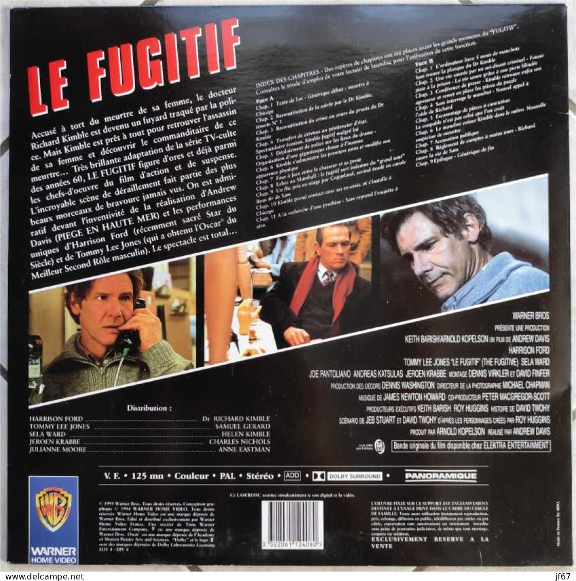 Le Fugitif (Laserdisc / LD) - Otros