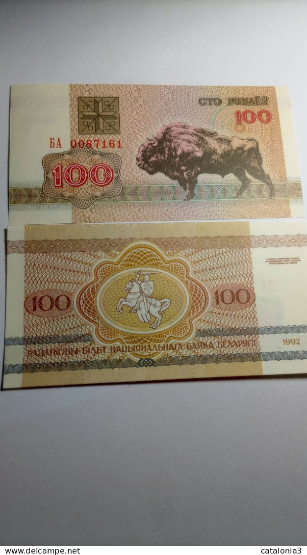 BIELORRUSIA - 100 RUBLOS 1992 - P-8 - Wit-Rusland