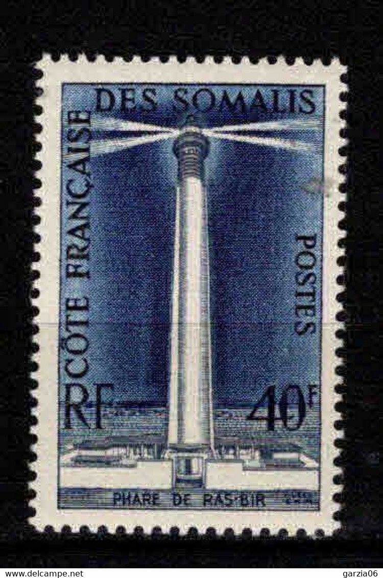 Cote Des Somalis  - 1956 - Phare De Ras Bir - N° 286 - Neuf * - MLH - Nuevos